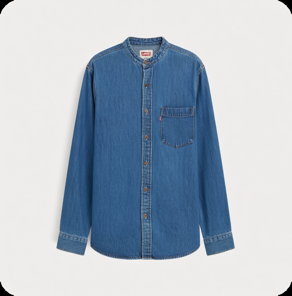 Джинсовая рубашка